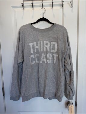 RETROBRAND Women's Third Coast Sweatshirt Size L In Grey